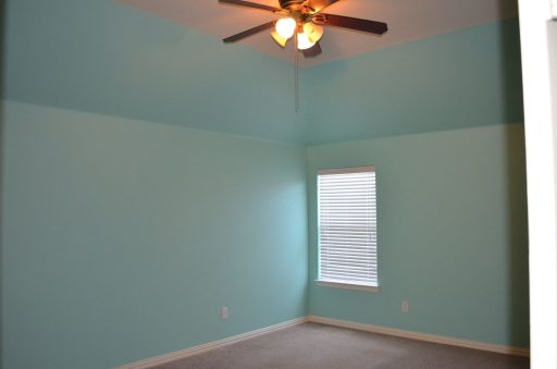 Bedroom Painted Turquoise