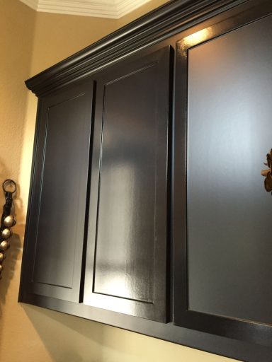 Black Painted Cabinets