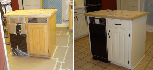 Cabinets STP Before and After  Trophy Club