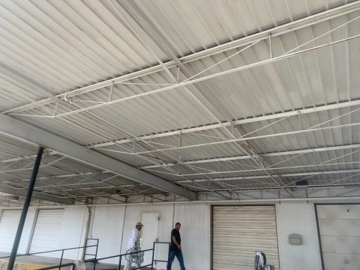 Industrial Awning Painting After
