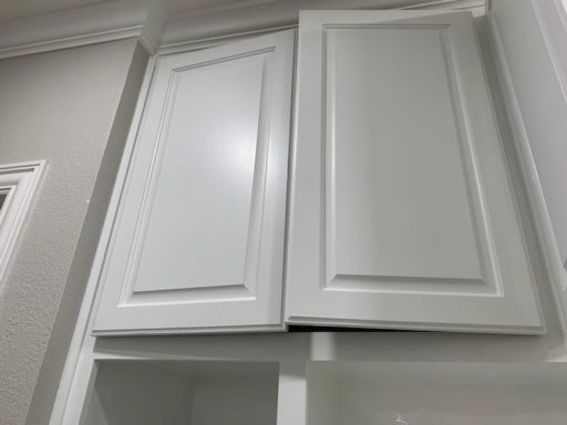 Painted Cabinets Sprayed