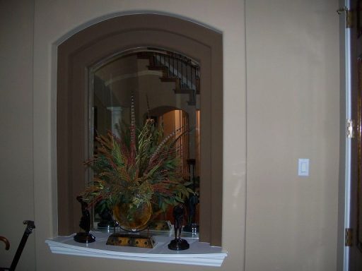 Painted Foyer Niche After