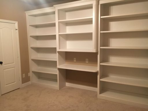 Painted Shelves