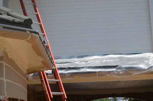Painting House with Steel Roof Colleyville