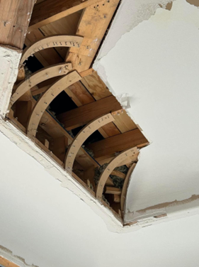 ceiling damage 1