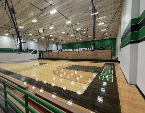 Commercial Interior Painting, Gymnasium, Southlake, Texas, 76092