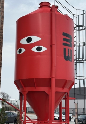 Commercial Exterior Silo Painting After, Fort Worth, Texas, 76177 (2)